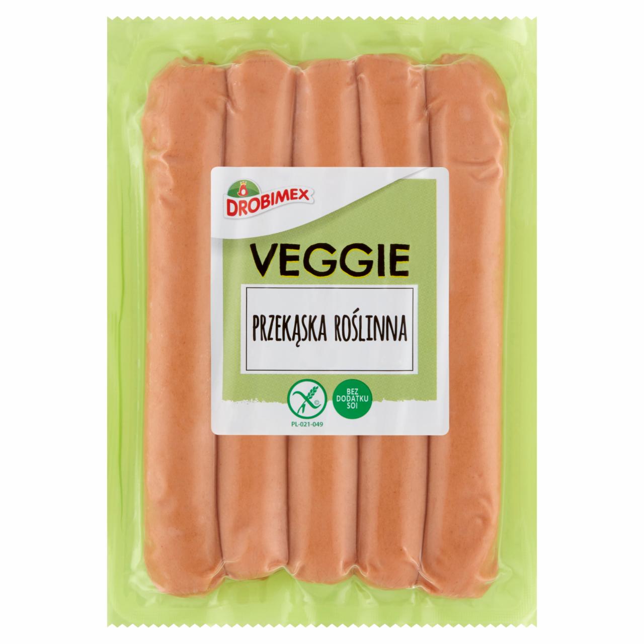 Zdjęcia - Drobimex Veggie Przekąska roślinna 200 g