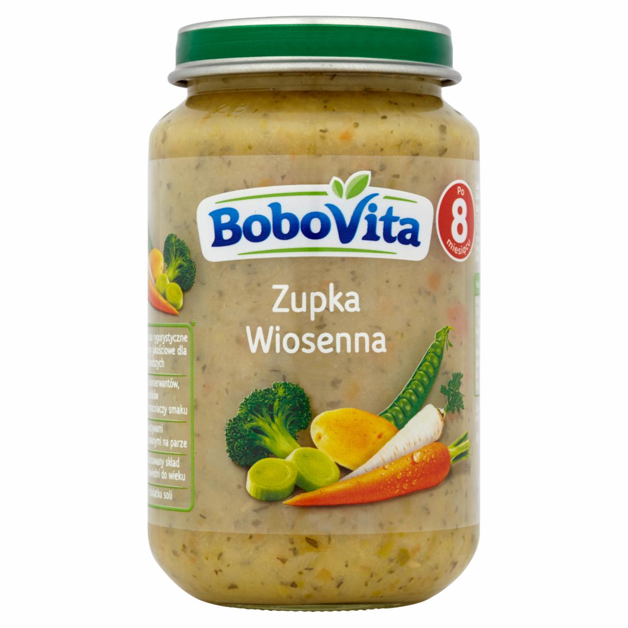 Zdjęcia - BoboVita Zupka wiosenna po 8 miesiącu 190 g