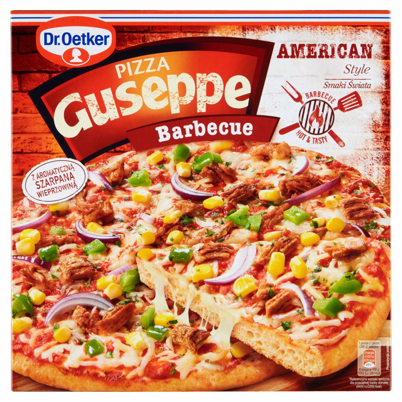 Zdjęcia - Dr. Oetker Guseppe Smaki Świata Pizza Barbecue 390 g
