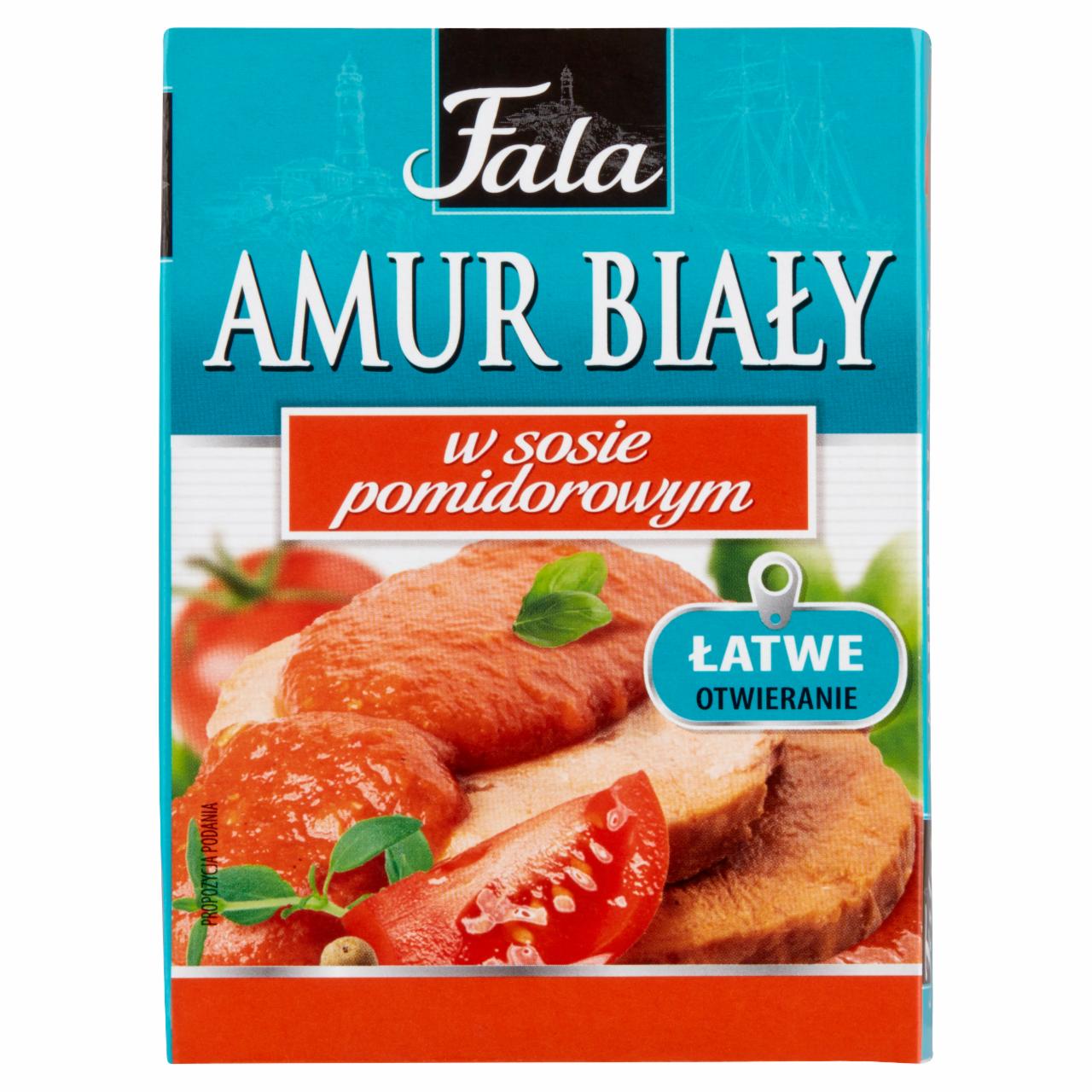 Zdjęcia - Fala Amur biały w sosie pomidorowym 110 g