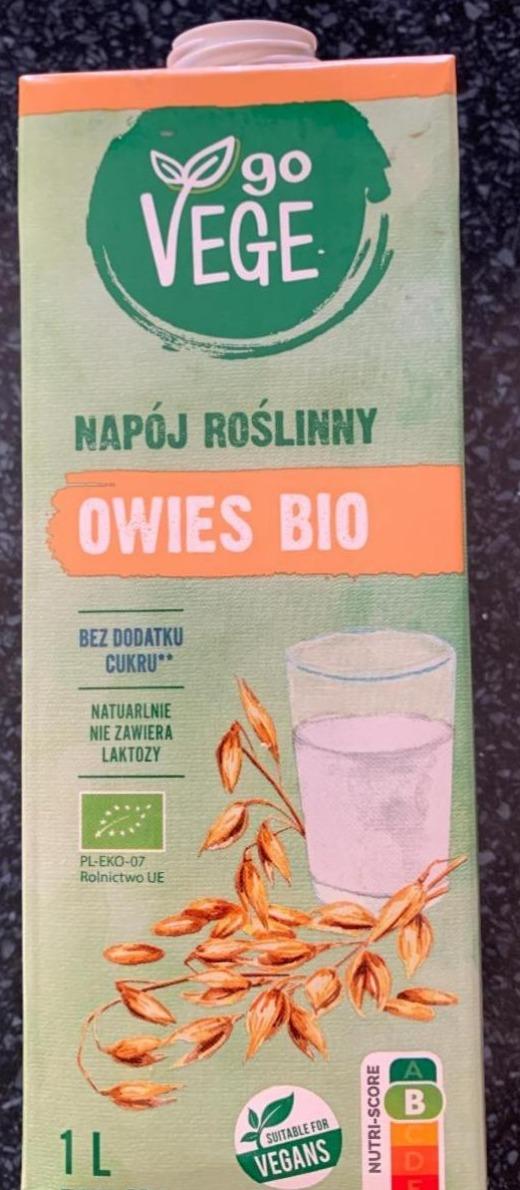 Zdjęcia - Napój roślinny Owies Bio Go Vege