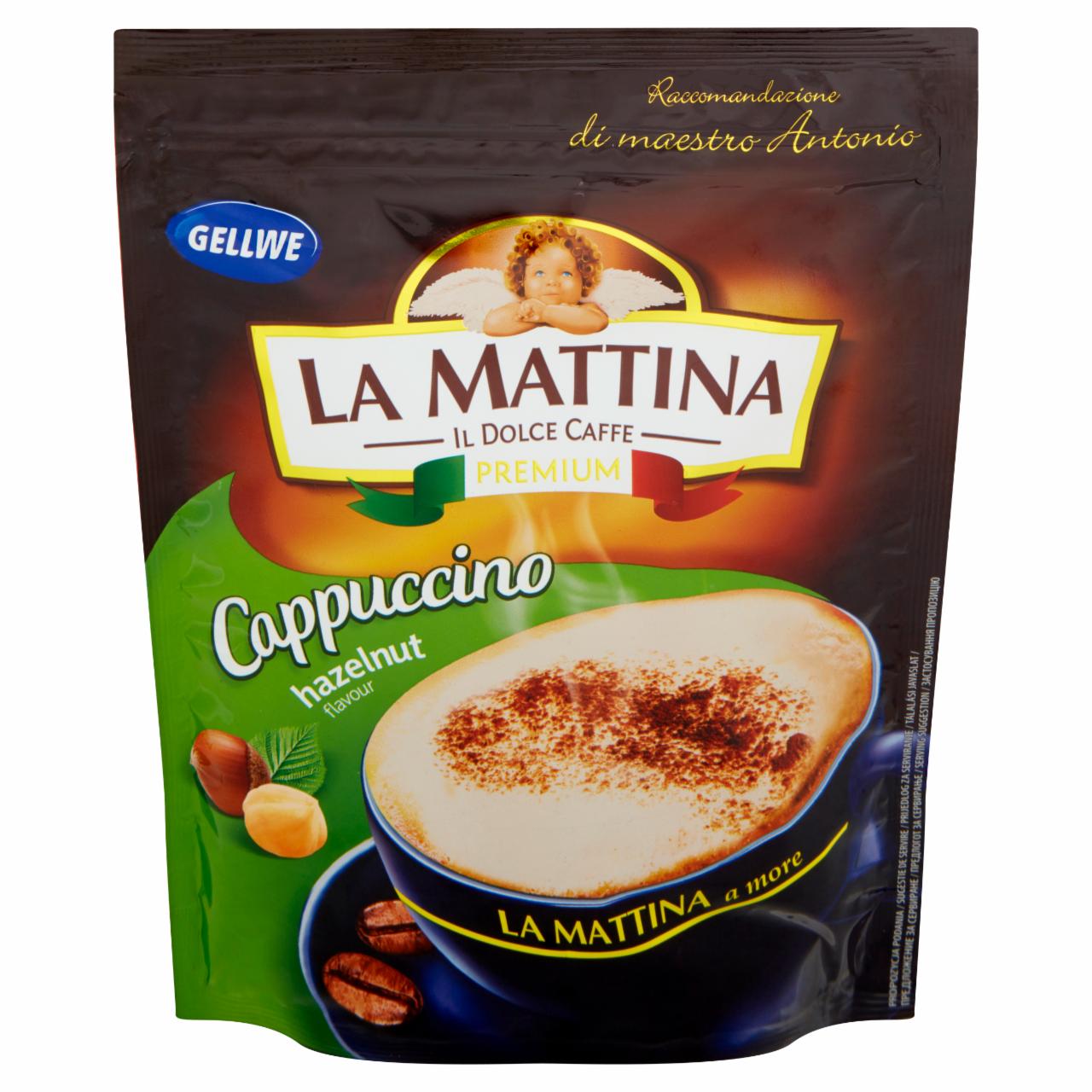 Zdjęcia - Gellwe La Mattina Napój kawowy Cappuccino o smaku orzechowym 100 g