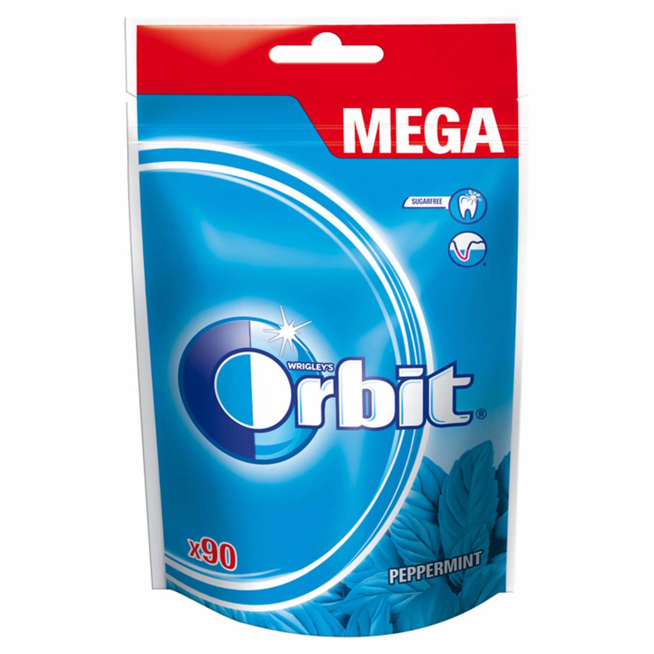 Zdjęcia - Orbit Peppermint Mega Pack Guma do żucia bez cukru 126 g (90 drażetki)