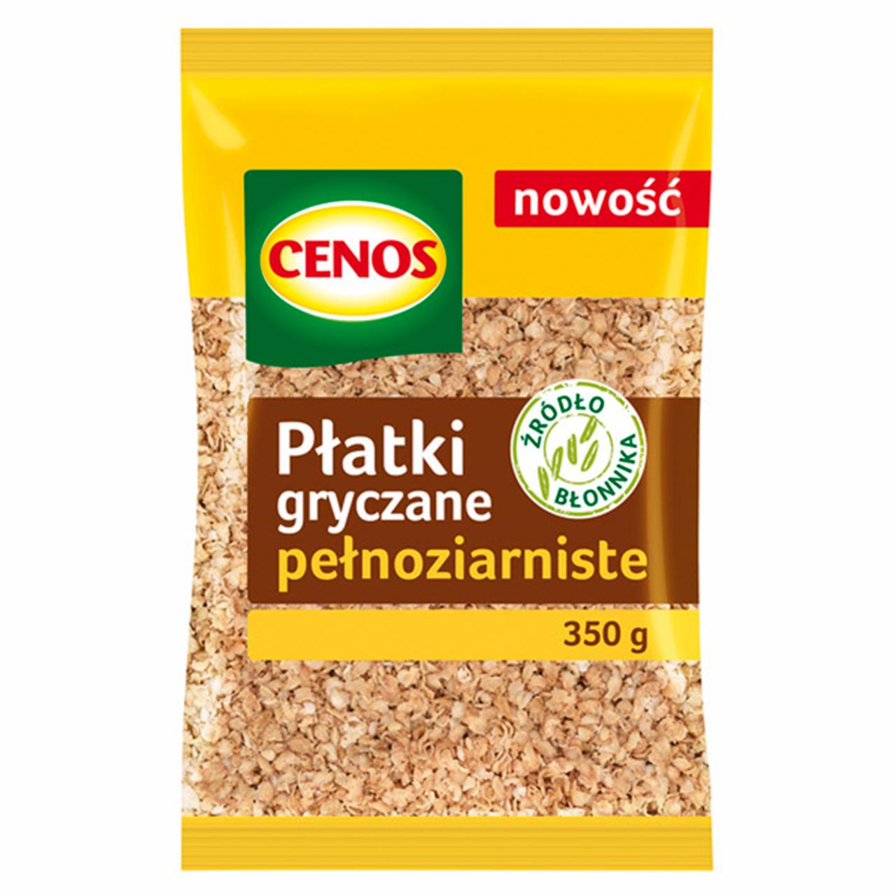 Zdjęcia - Cenos Płatki gryczane pełnoziarniste 350 g