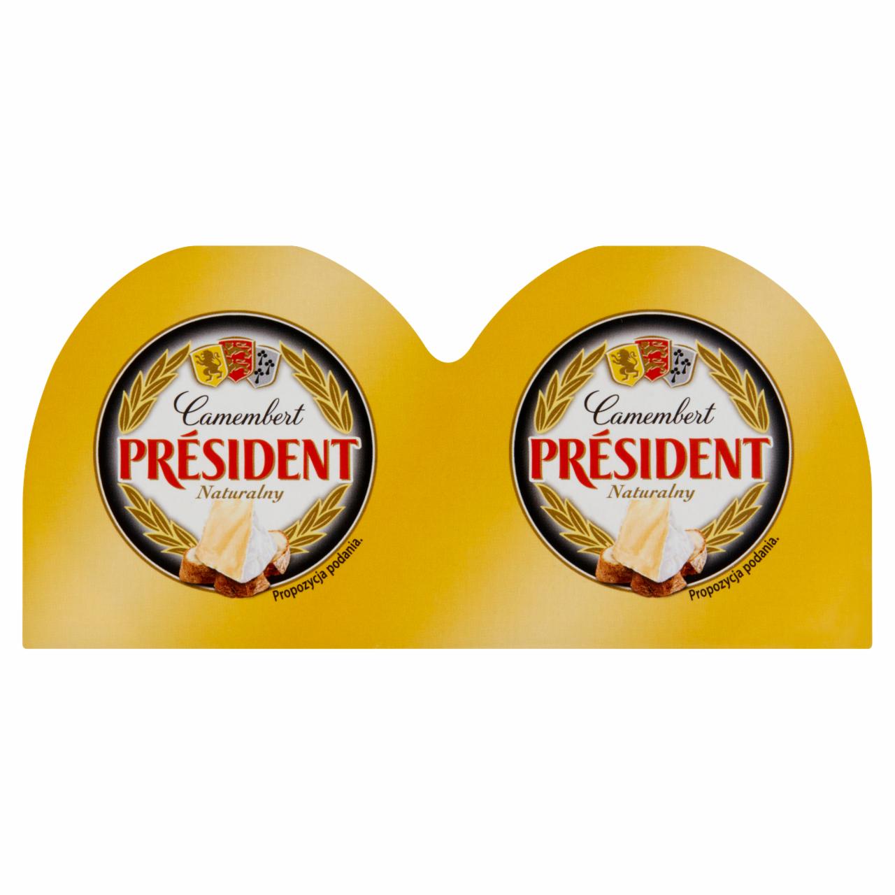 Zdjęcia - Président Ser Camembert naturalny 180 g (2 sztuki)