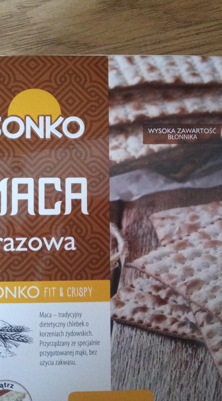 Zdjęcia - Maca razowa SONKO