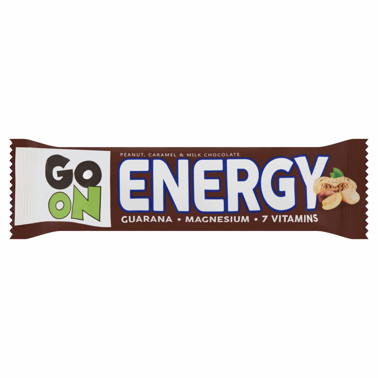 Zdjęcia - Peanut caramel & milk chocolate Energy Go On