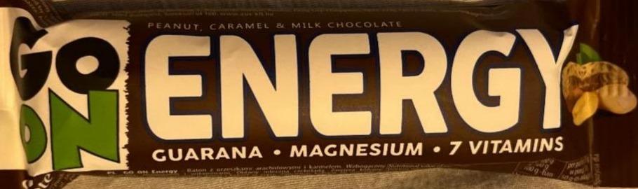 Zdjęcia - Peanut caramel & milk chocolate Energy Go On