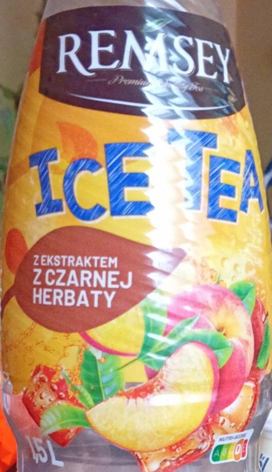 Zdjęcia - Ice tea z ekstraktem z czarnej herbaty jabłko brzoskwinia Remsey