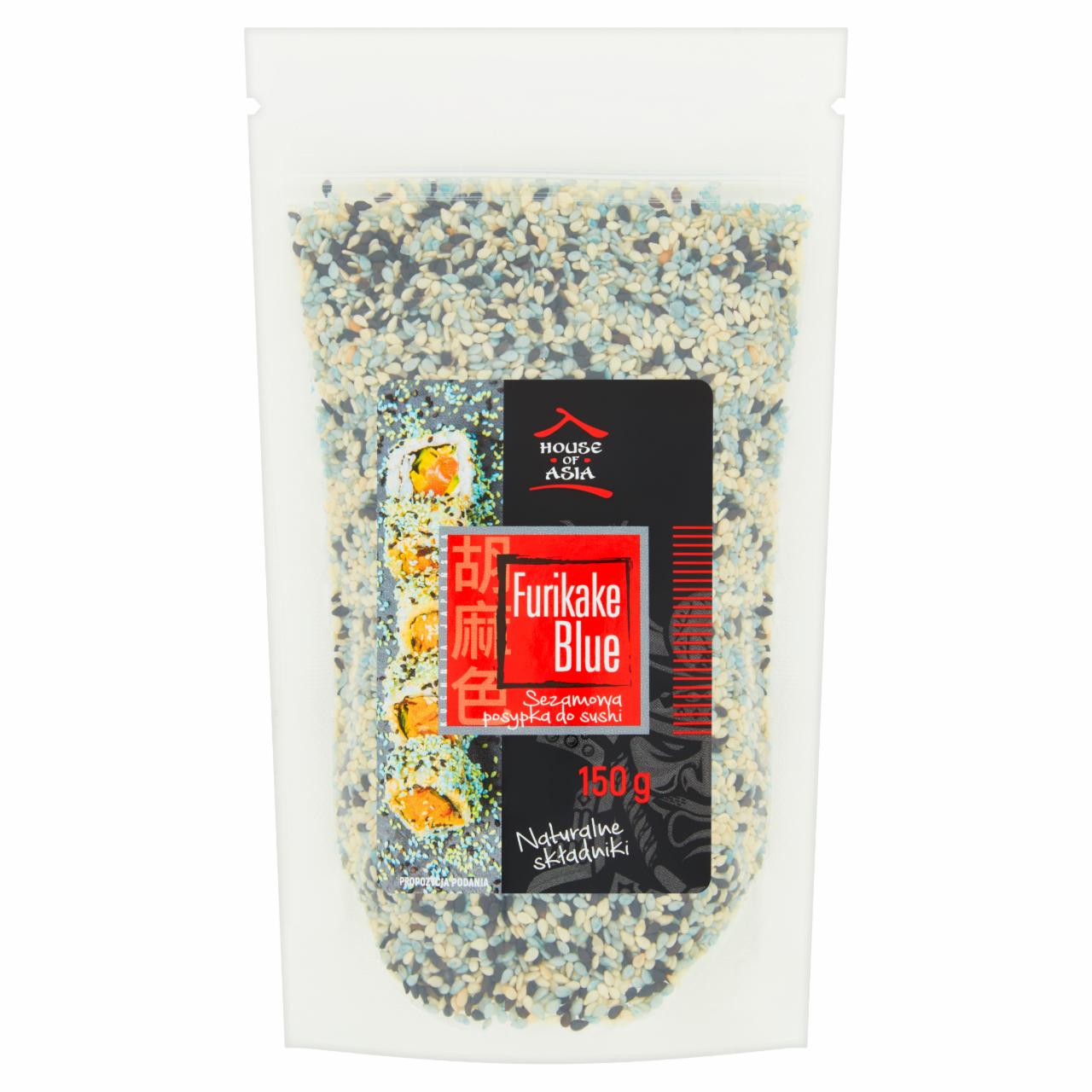 Zdjęcia - House of Asia Furikake Blue Sezamowa posypka do sushi 150 g