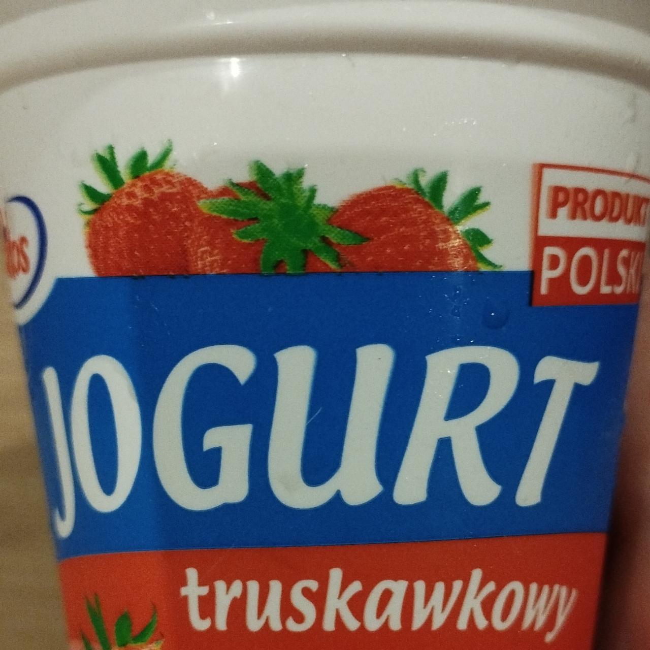 Zdjęcia - Jogurt truskawkowy Pilos