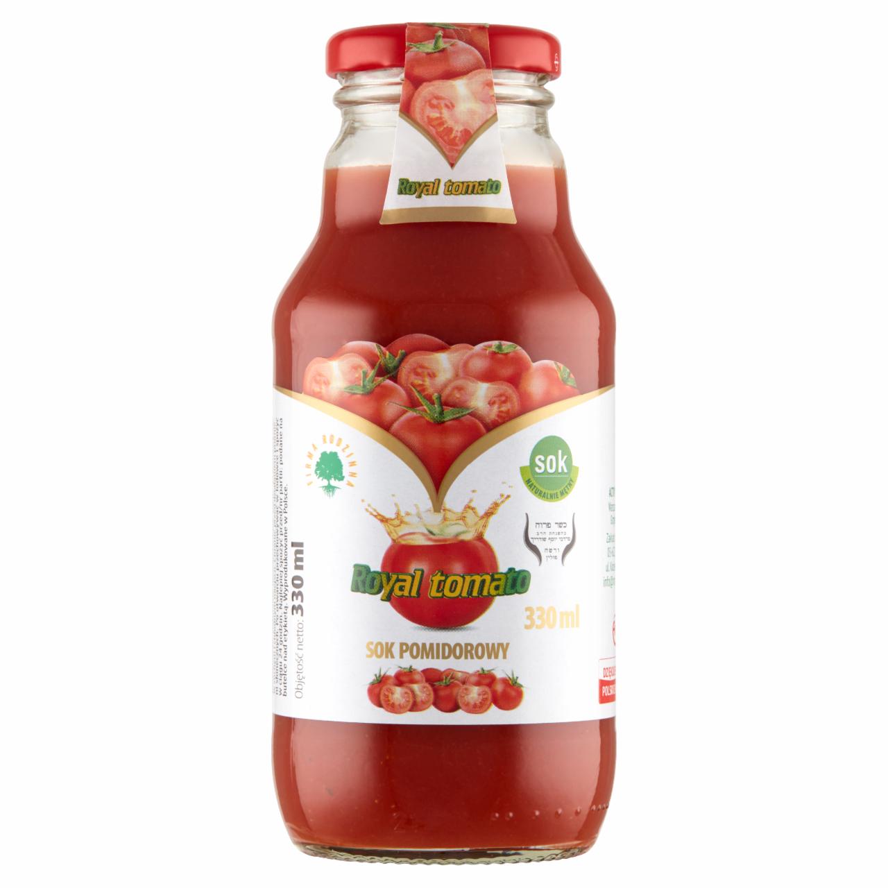 Zdjęcia - Royal tomato Sok pomidorowy 330 ml
