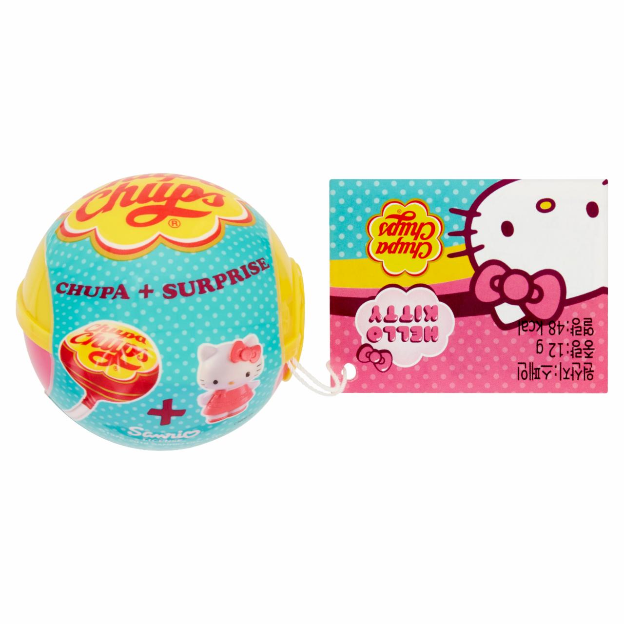 Zdjęcia - Chupa Chups Hello Kitty Lizak o smaku truskawkowym 12 g