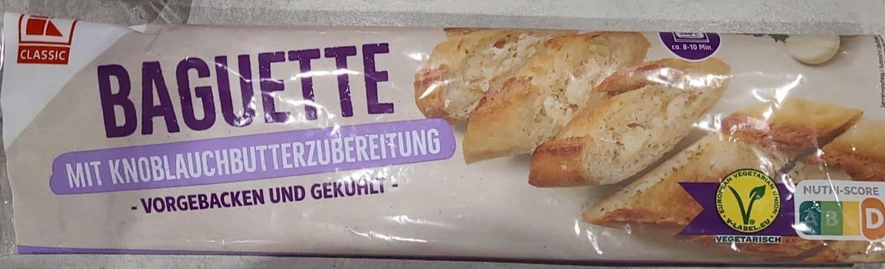 Zdjęcia - Baguette mit Knoblauchbutterzubereitung K-Classic