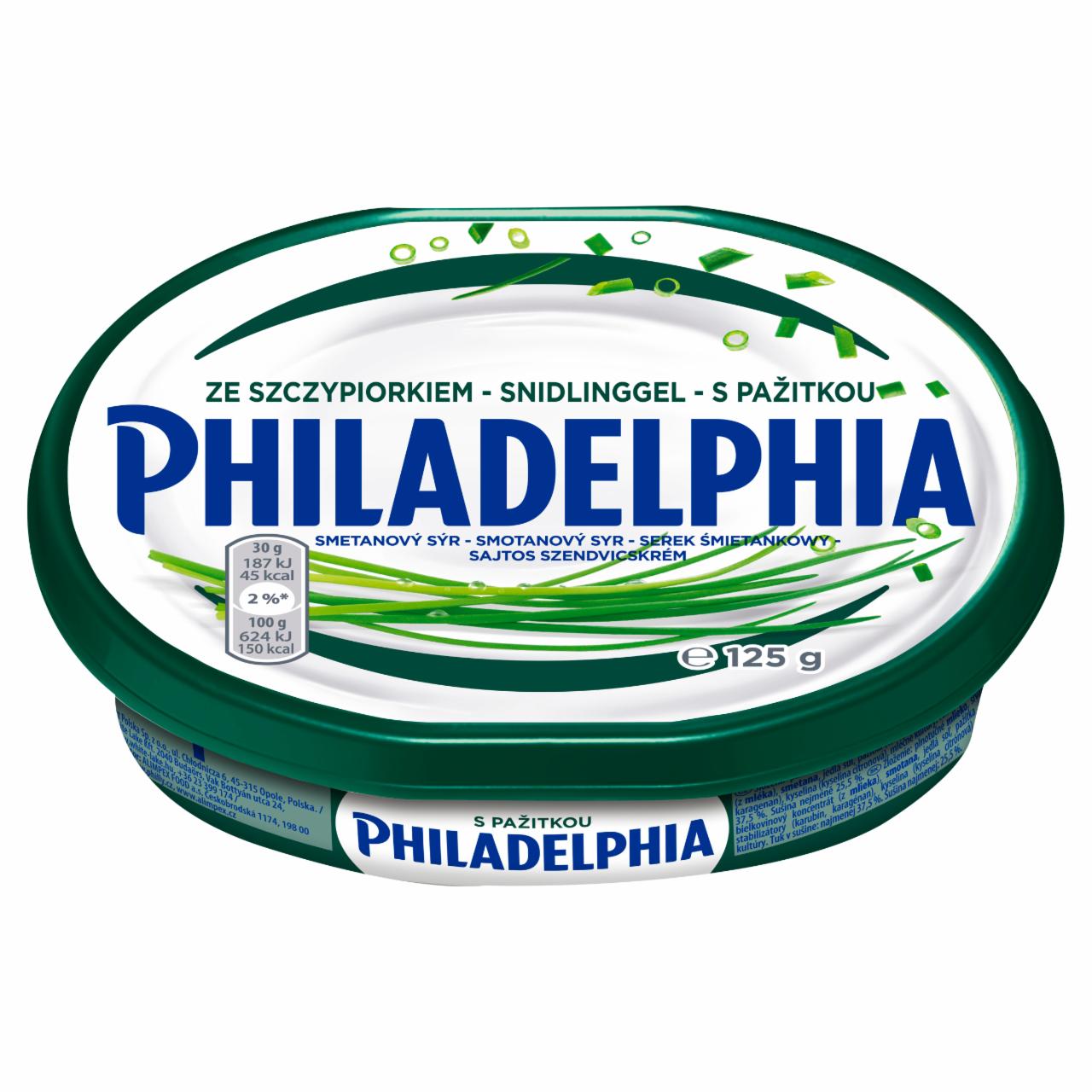 Zdjęcia - Philadelphia Serek ze szczypiorkiem 125 g