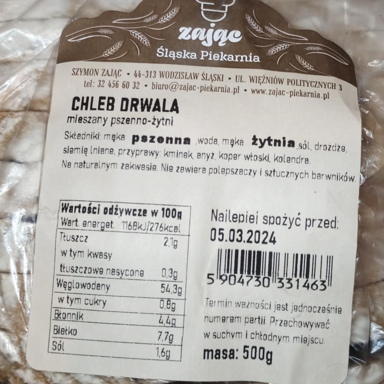 Zdjęcia - Chleb Drwala Zając Śląska piekarnia