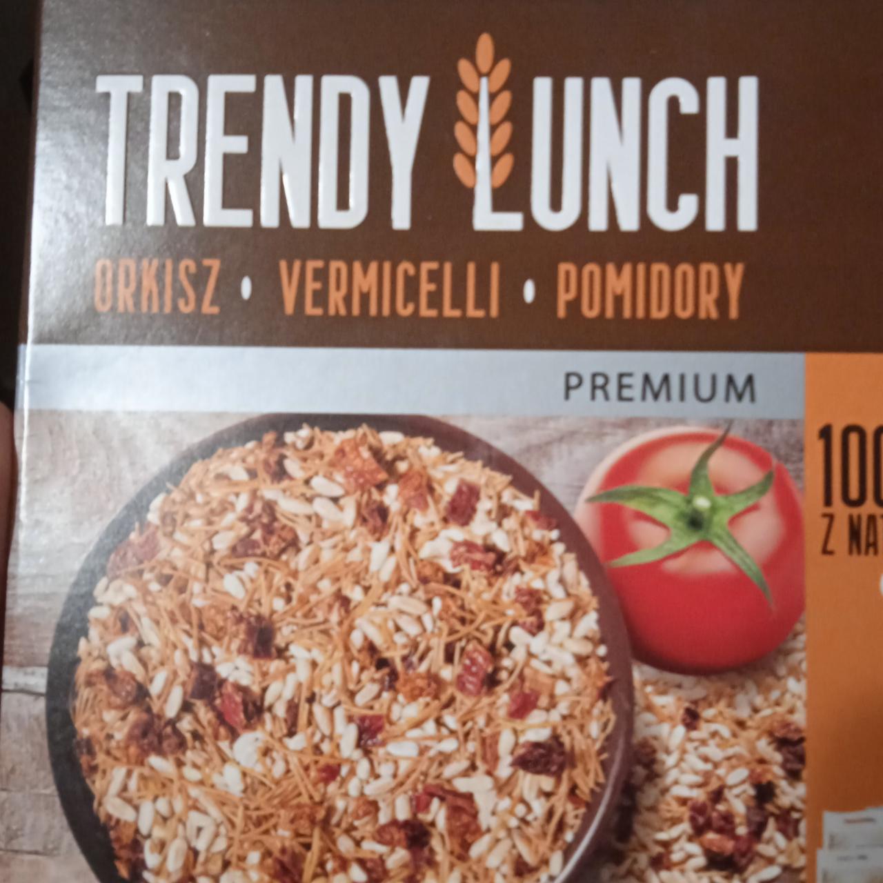 Zdjęcia - Orkisz vermicelli pomidory Trendy Lunch