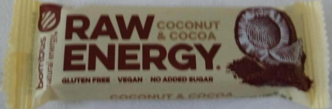 Zdjęcia - Raw Energy Coconut & Cocoa Bombus