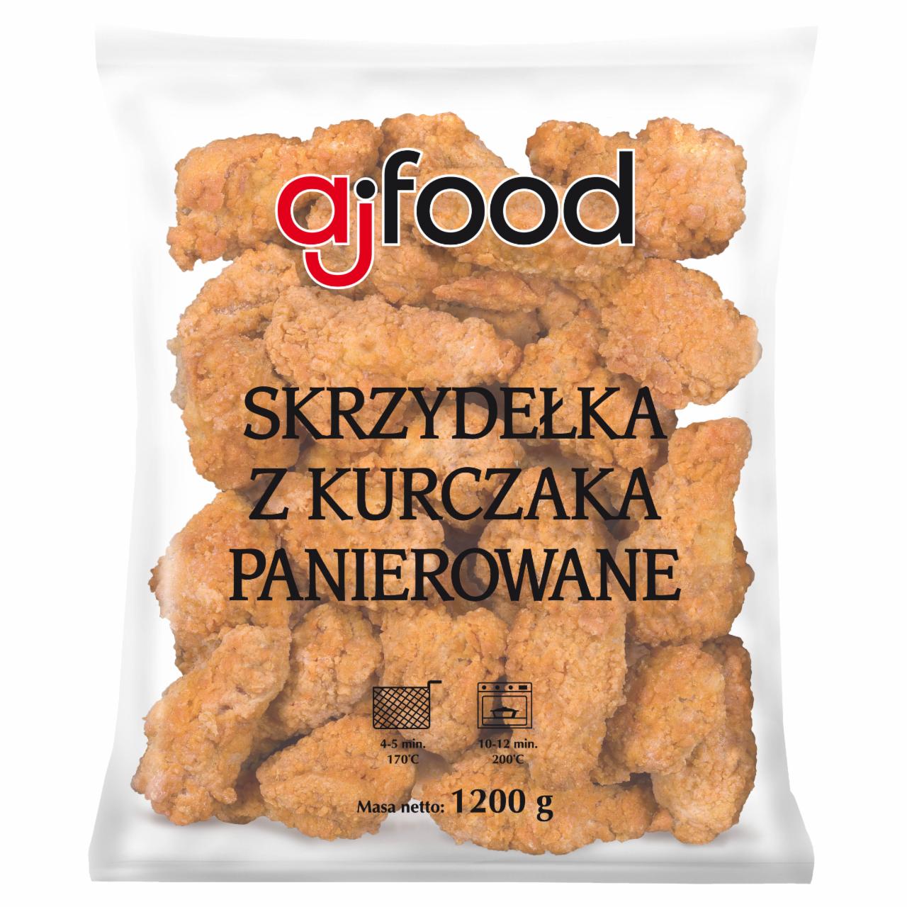 Zdjęcia - aj food Skrzydełka z kurczaka panierowane 1200 g