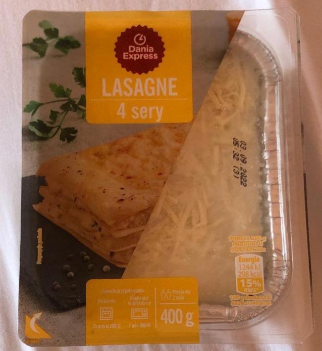 Zdjęcia - Lasagne 4.sery Dania Express