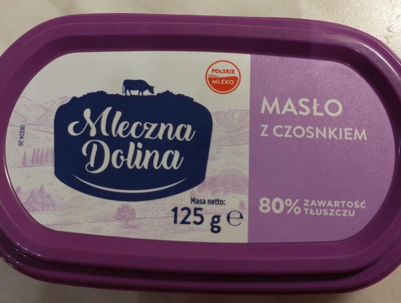 Zdjęcia - Masło z czosnkiem Mleczna dolina