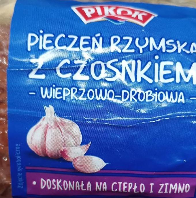 Zdjęcia - Pieczeń Rzymska z Czosnkiem - wieprzowo-drobiowa PIKOK