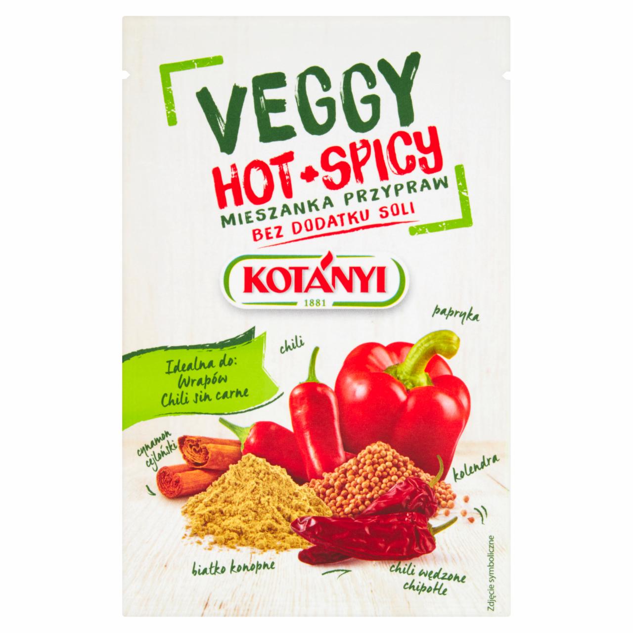 Zdjęcia - Kotányi Veggy Hot + Spicy Mieszanka przypraw 20 g