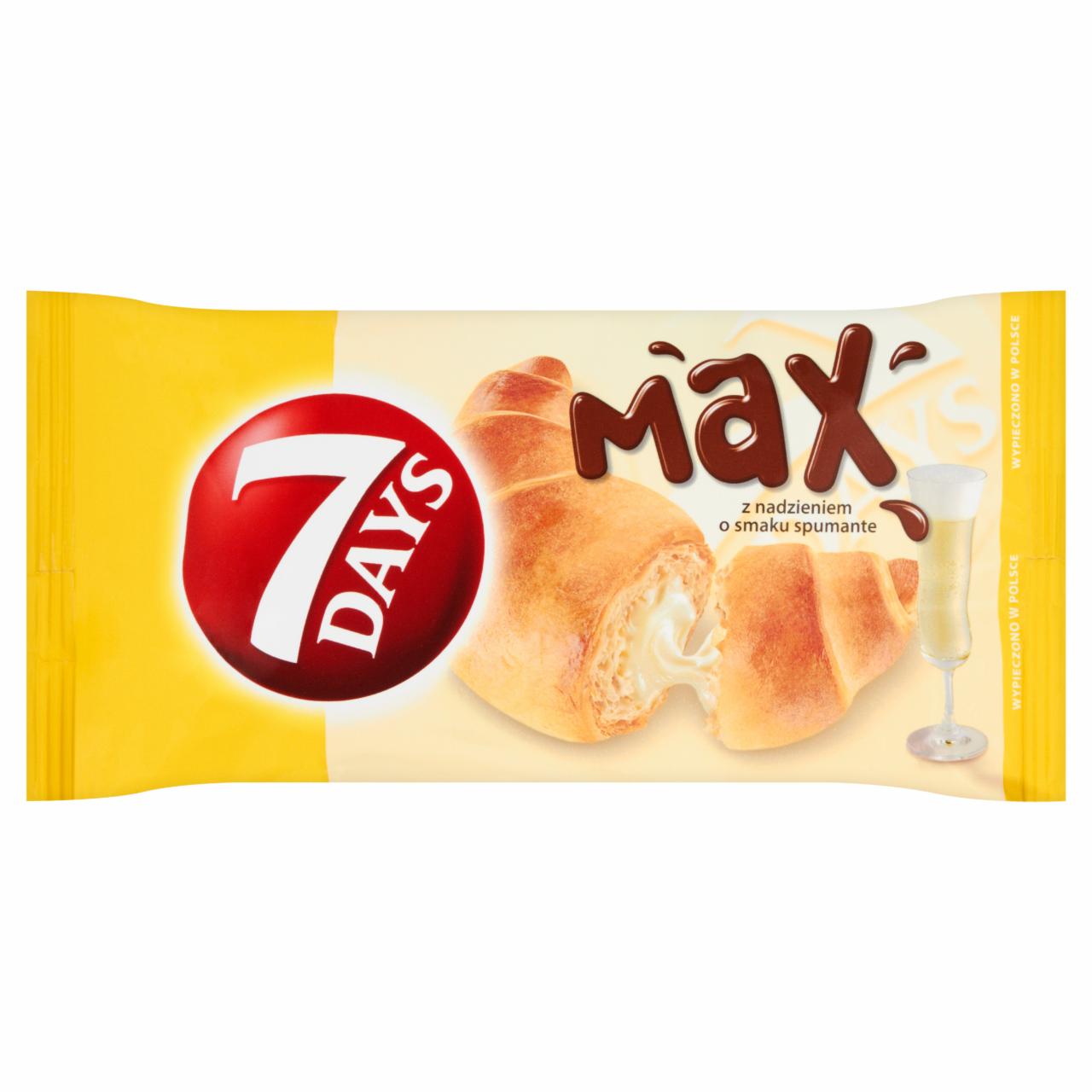 Zdjęcia - 7 Days Max Croissant z nadzieniem o smaku spumante 80 g