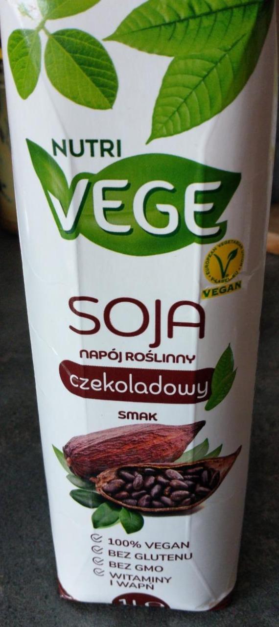 Zdjęcia - Soja napój roślinny czekoladowy Nutri Vege