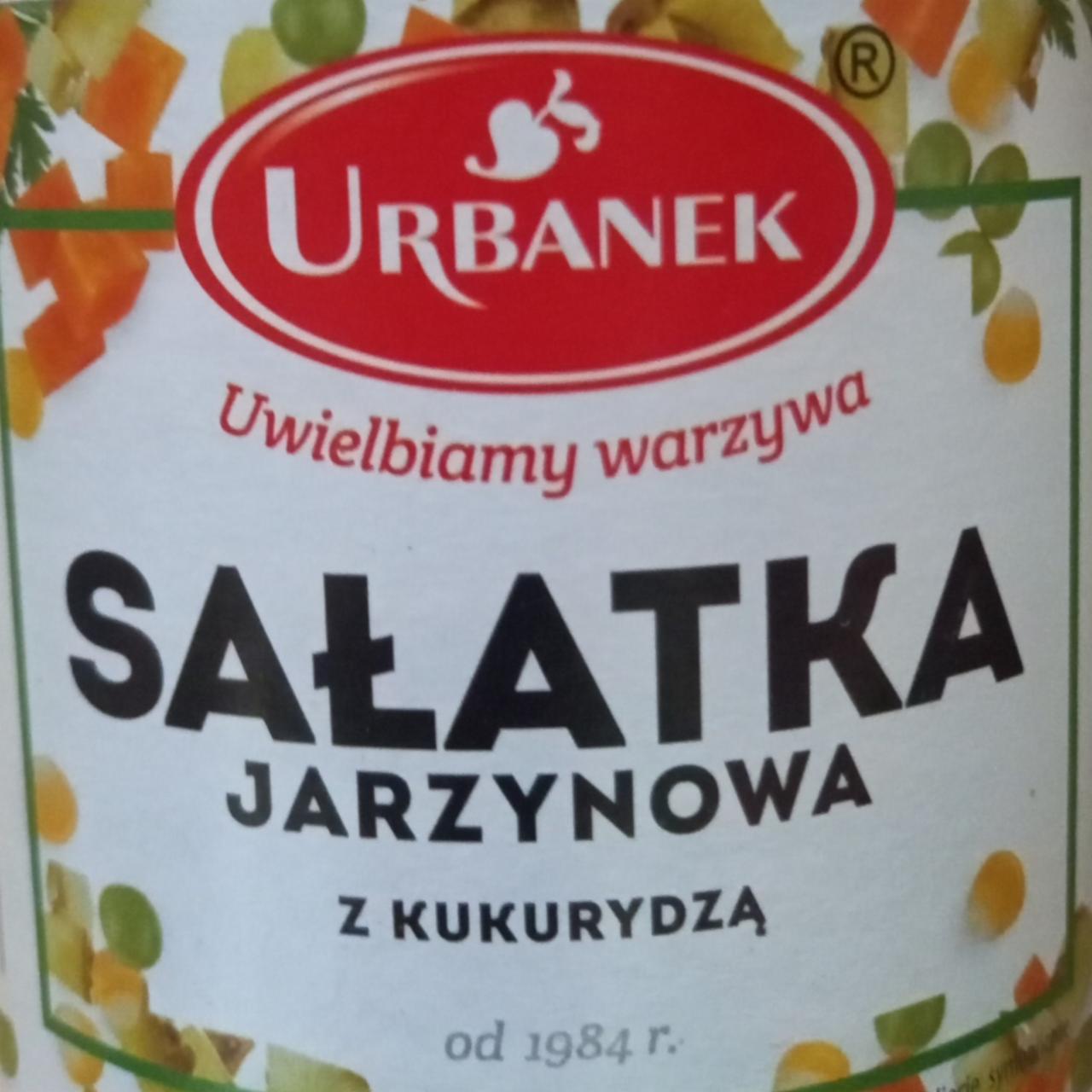 Zdjęcia - Urbanek Sałatka jarzynowa z kukurydzą 860 g