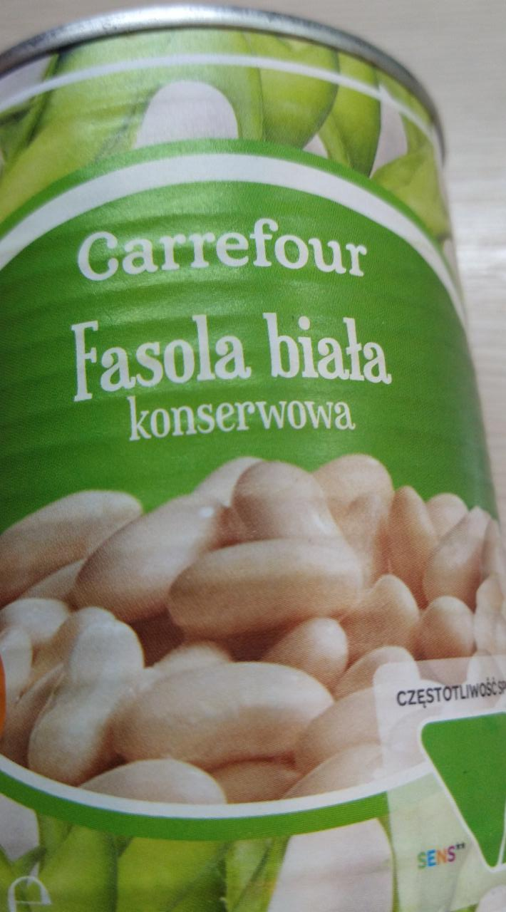 Zdjęcia - Fasola biała konserwowa Carrefour