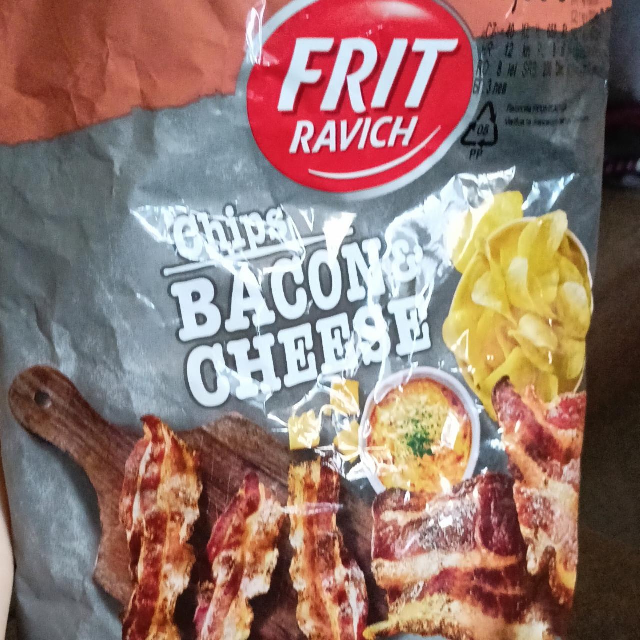 Zdjęcia - chipsy bacon & cheese Frit ravich