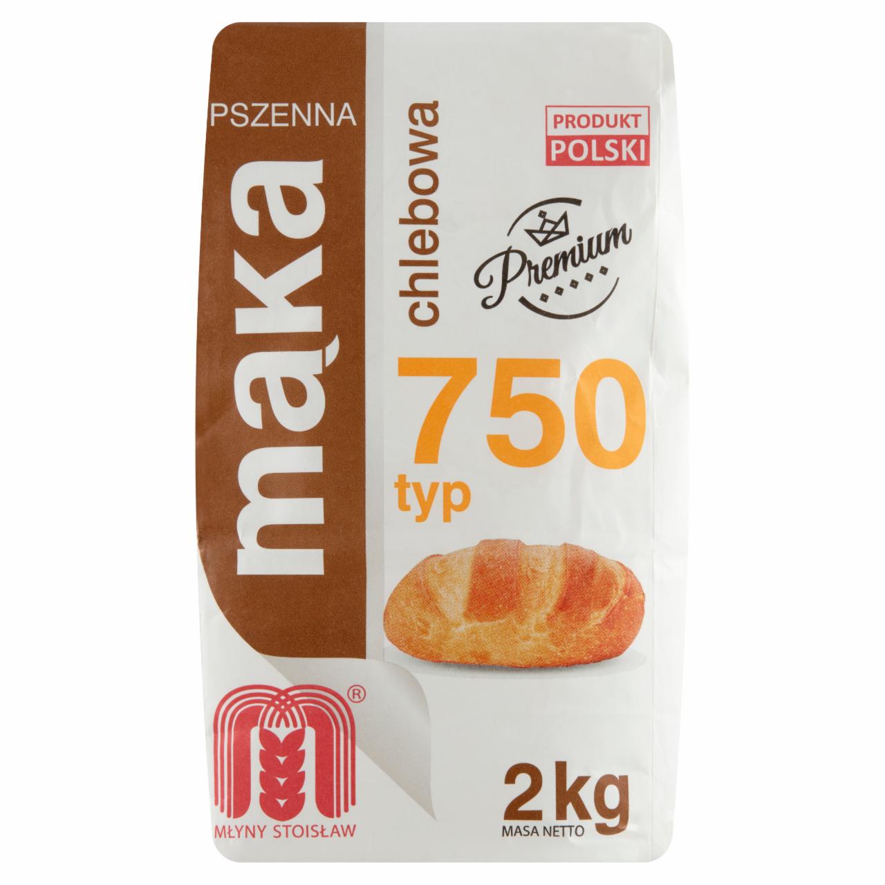 Zdjęcia - Młyny Stoisław Mąka pszenna chlebowa premium typ 750 2 kg