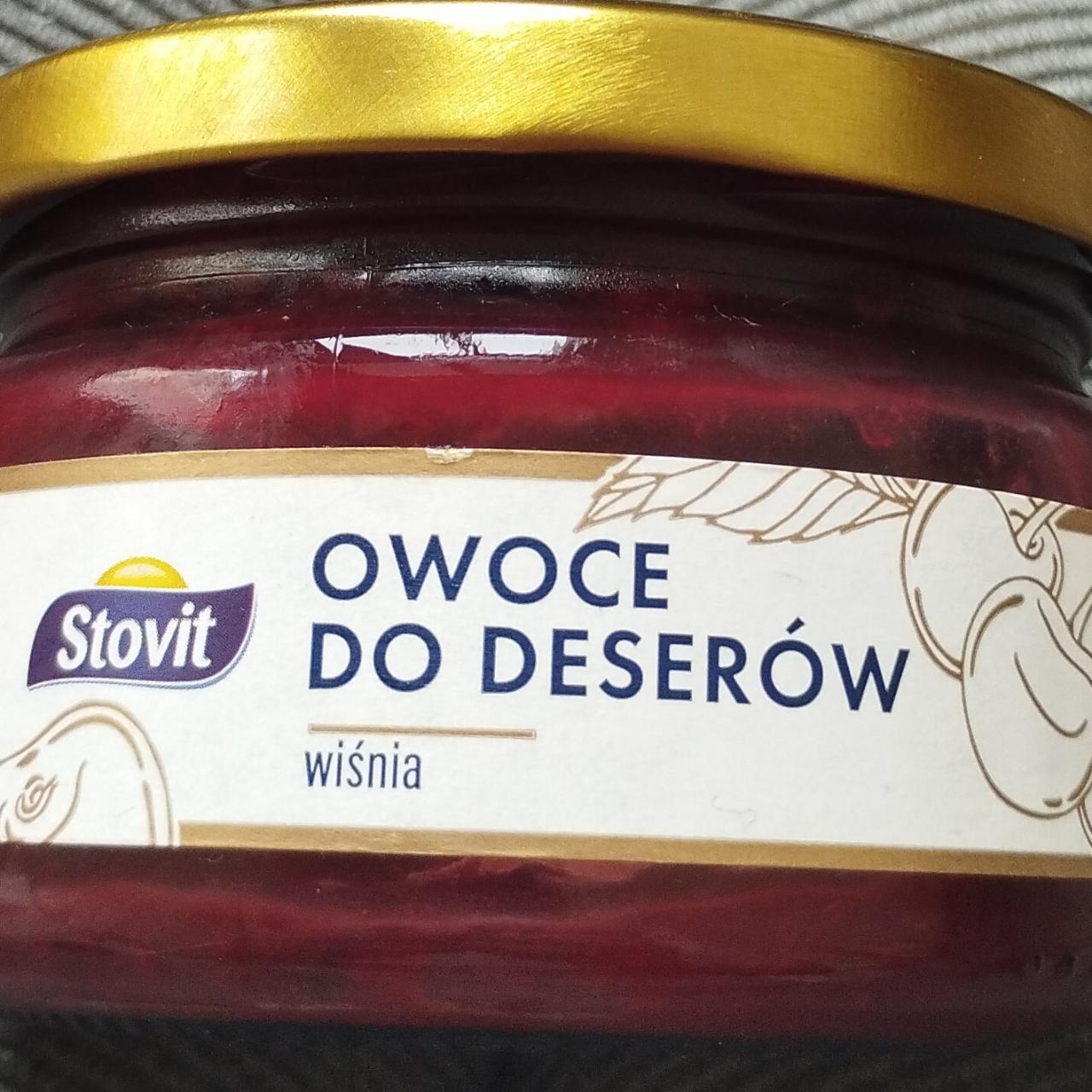 Zdjęcia - Owoce do deserów wiśnia Stovit