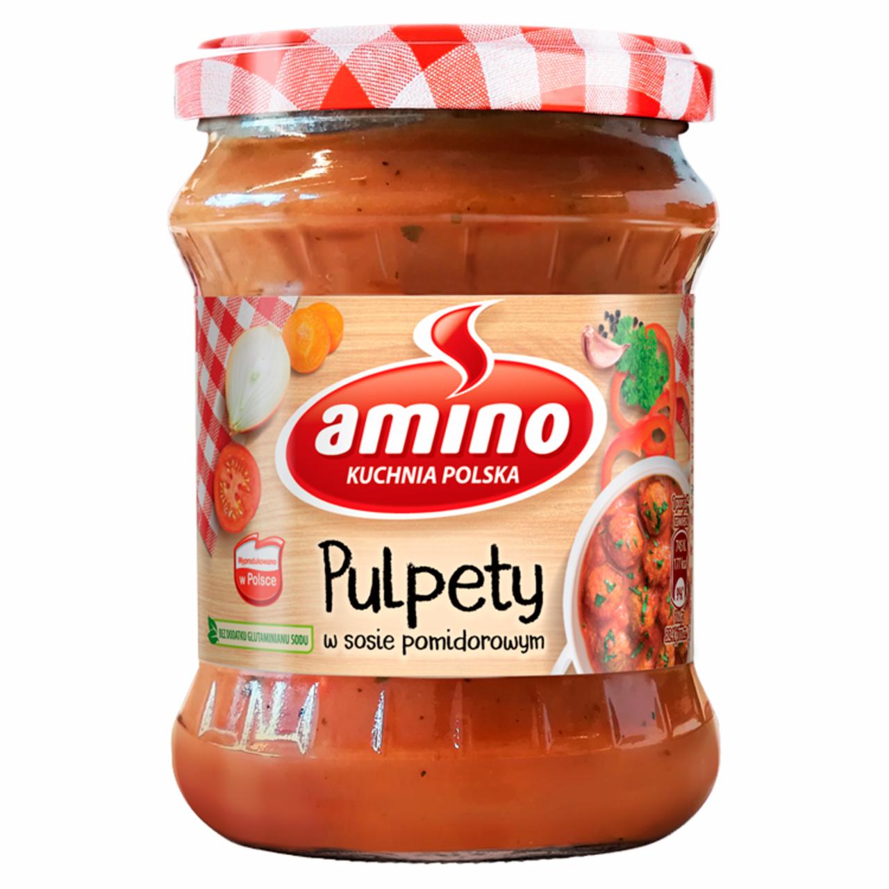 Zdjęcia - Amino Pulpety w sosie pomidorowym 460 g