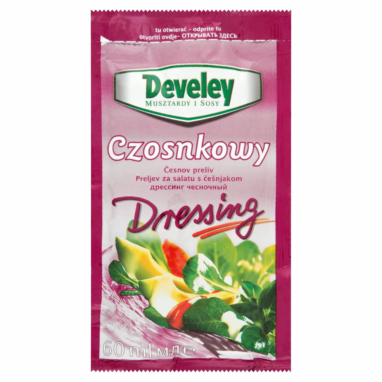 Zdjęcia - Develey Dressing czosnkowy 60 ml