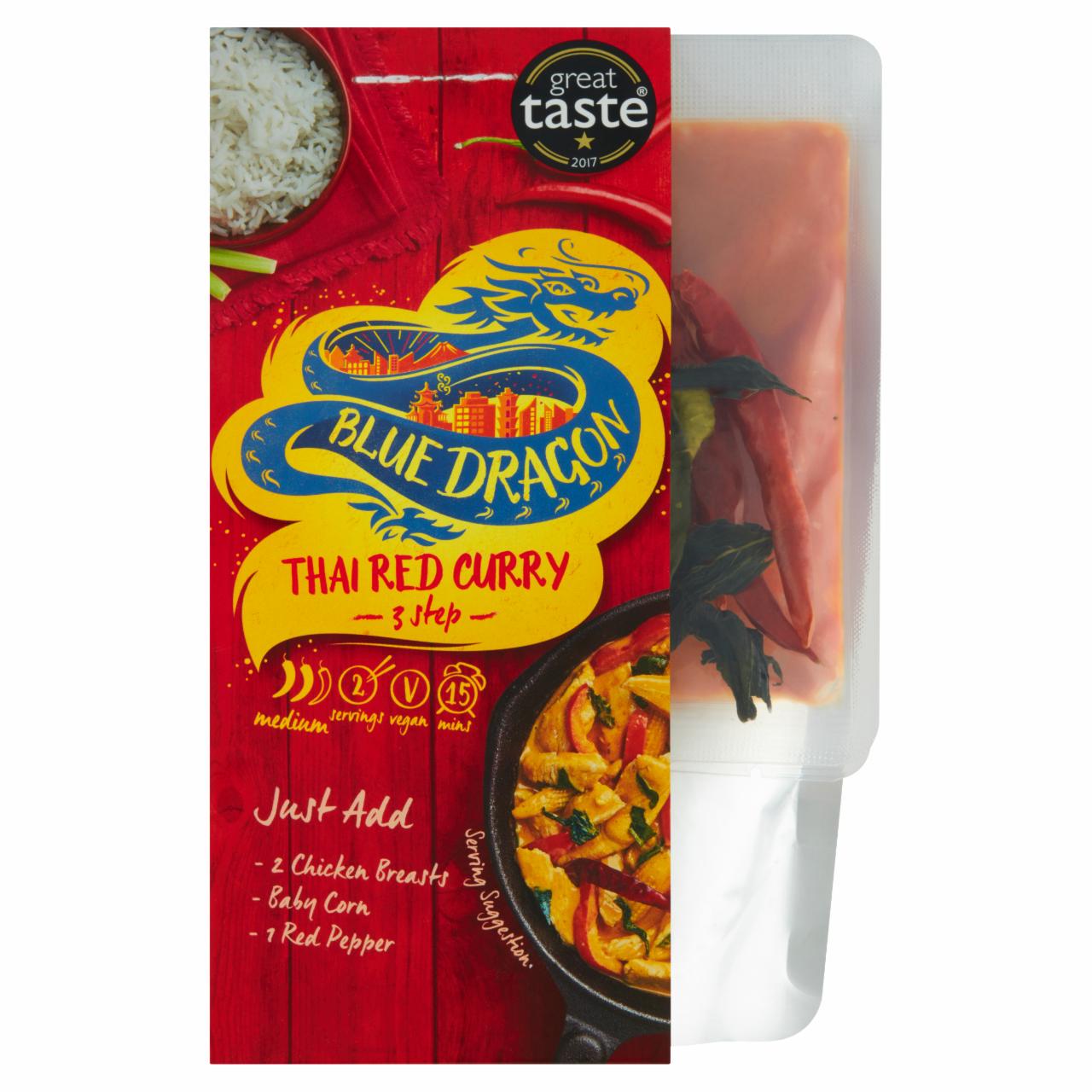 Zdjęcia - Blue Dragon Zestaw do przygotowania dania Thai Red Curry 253 g