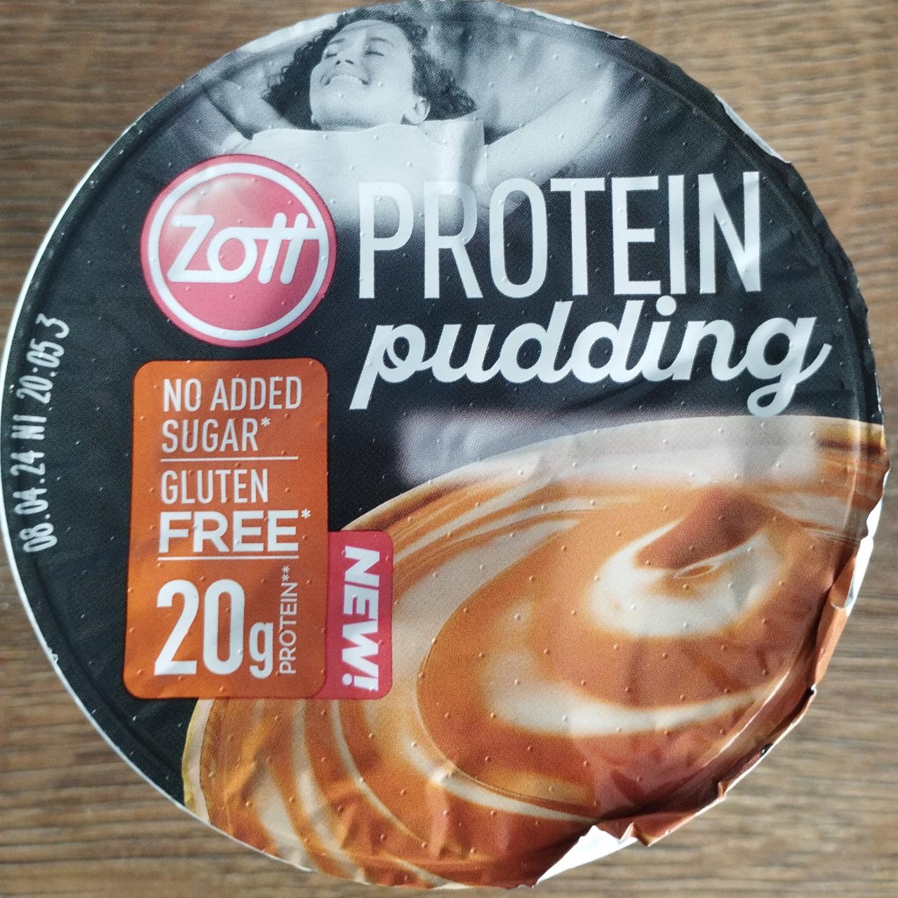 Zdjęcia - Protein pudding caramel Zott