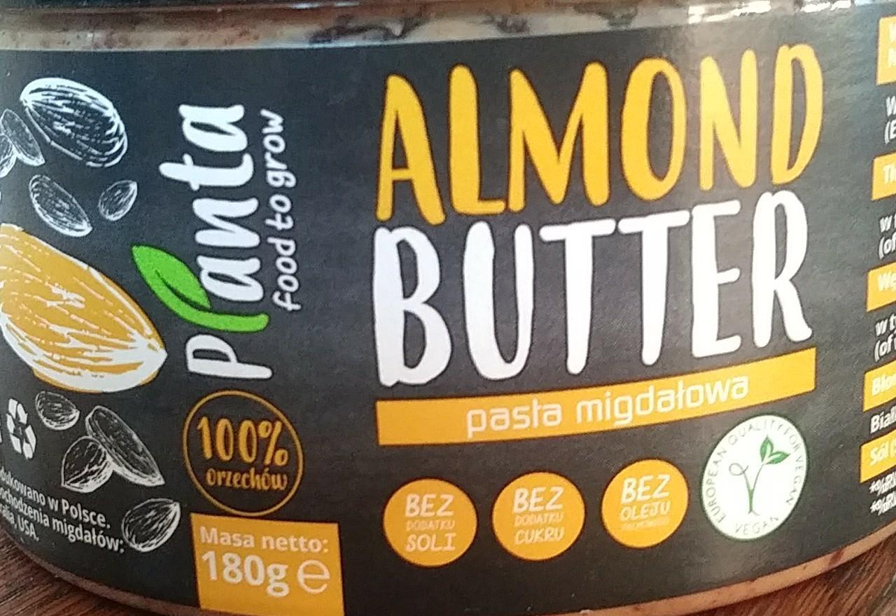 Zdjęcia - Almond Butter pasta migdałowa Planta food to grow
