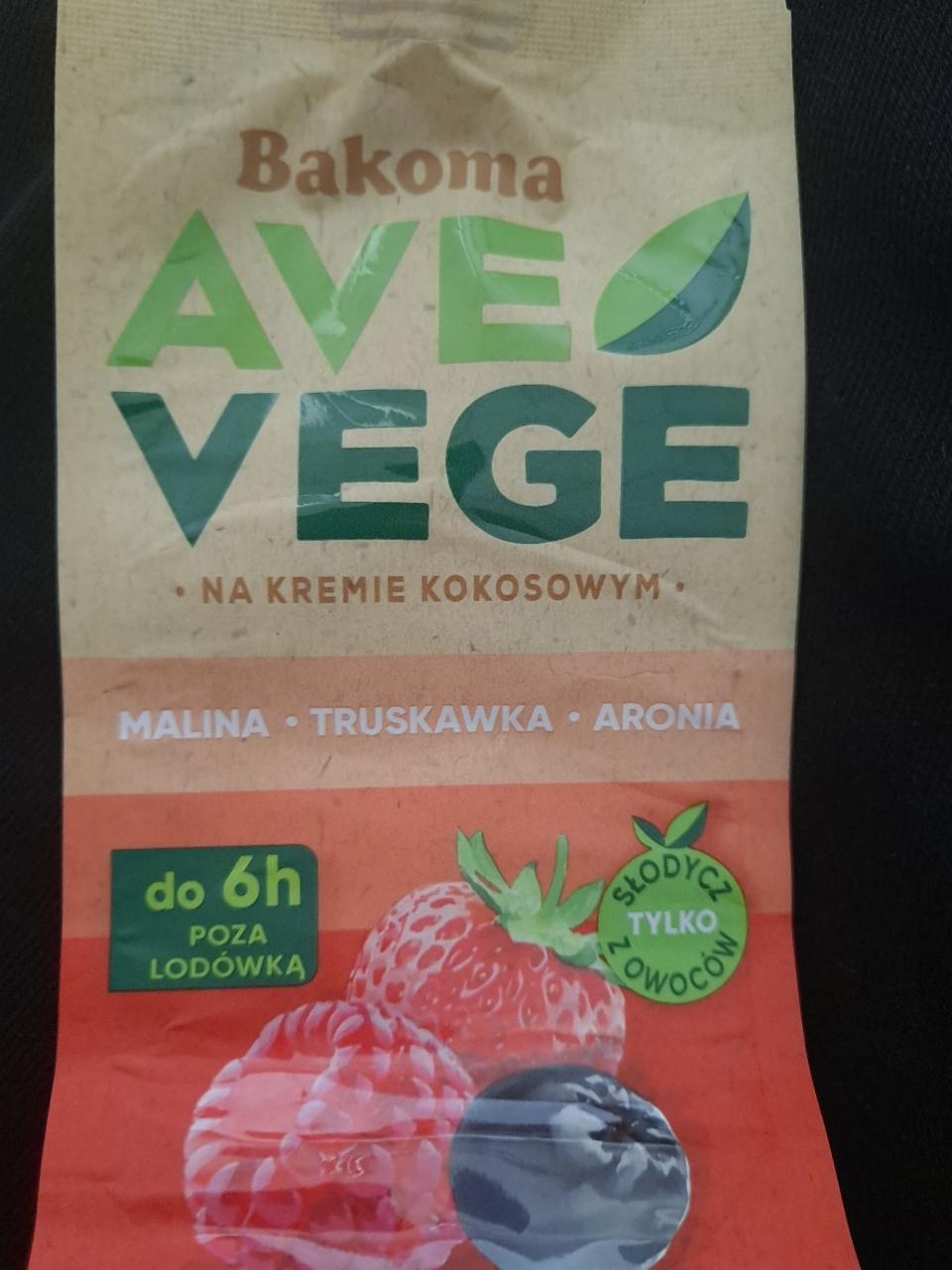 Zdjęcia - Bakoma Ave Vege Roślinny produkt kokosowy mango ananas brzoskwinia 110 g