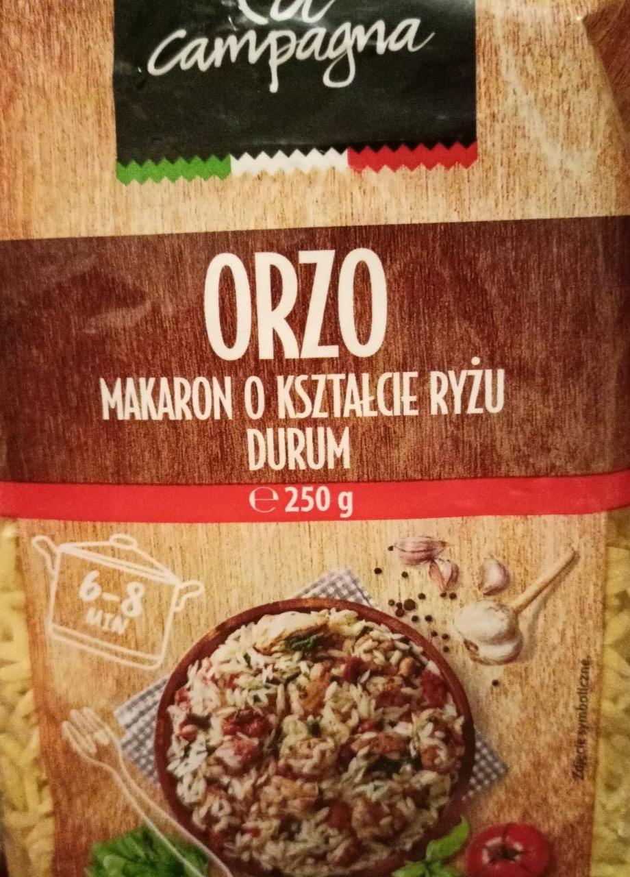 Zdjęcia - Orzo makaron o kształcie ryżu durum La campagna