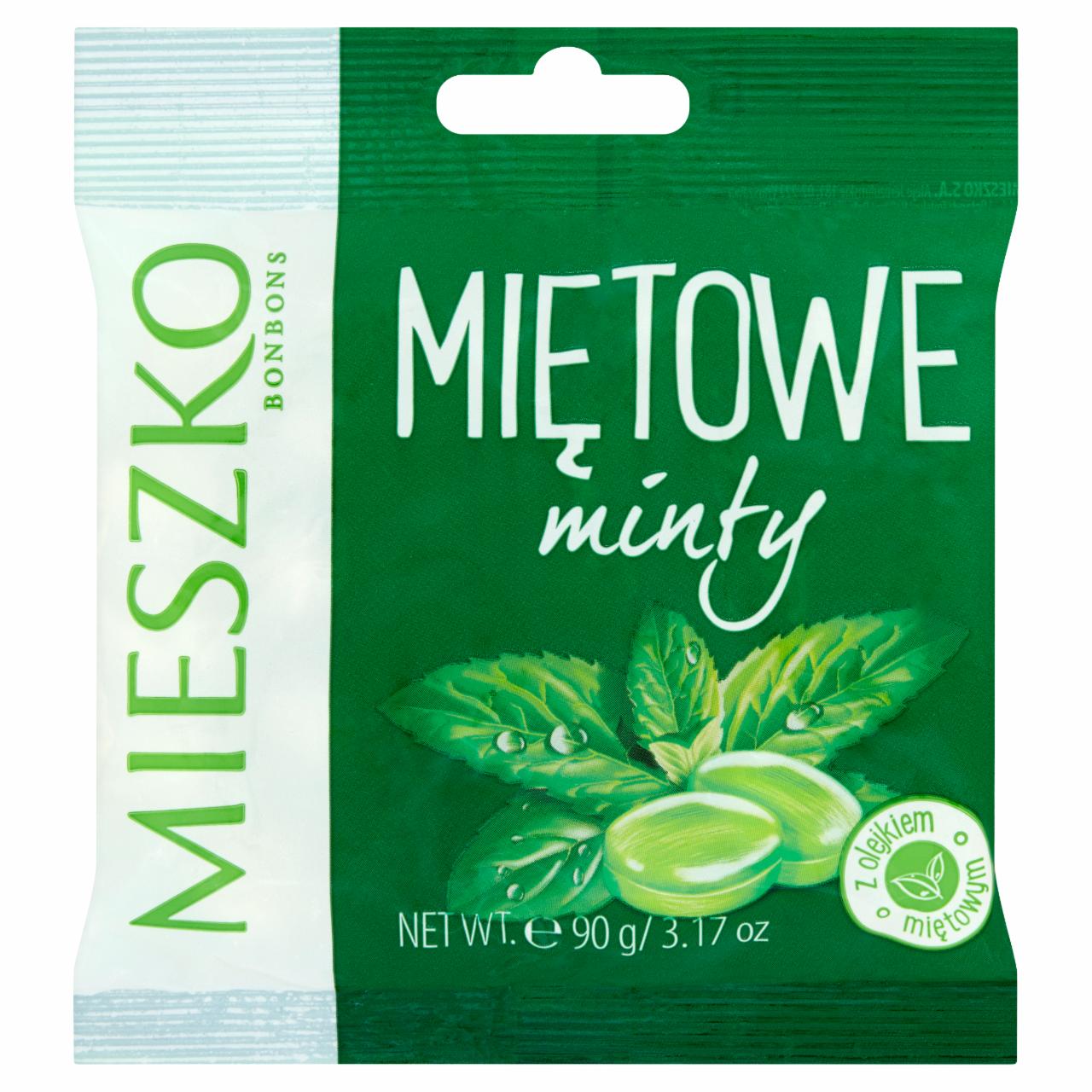 Zdjęcia - Mieszko Landrynki o smaku miętowym 90 g