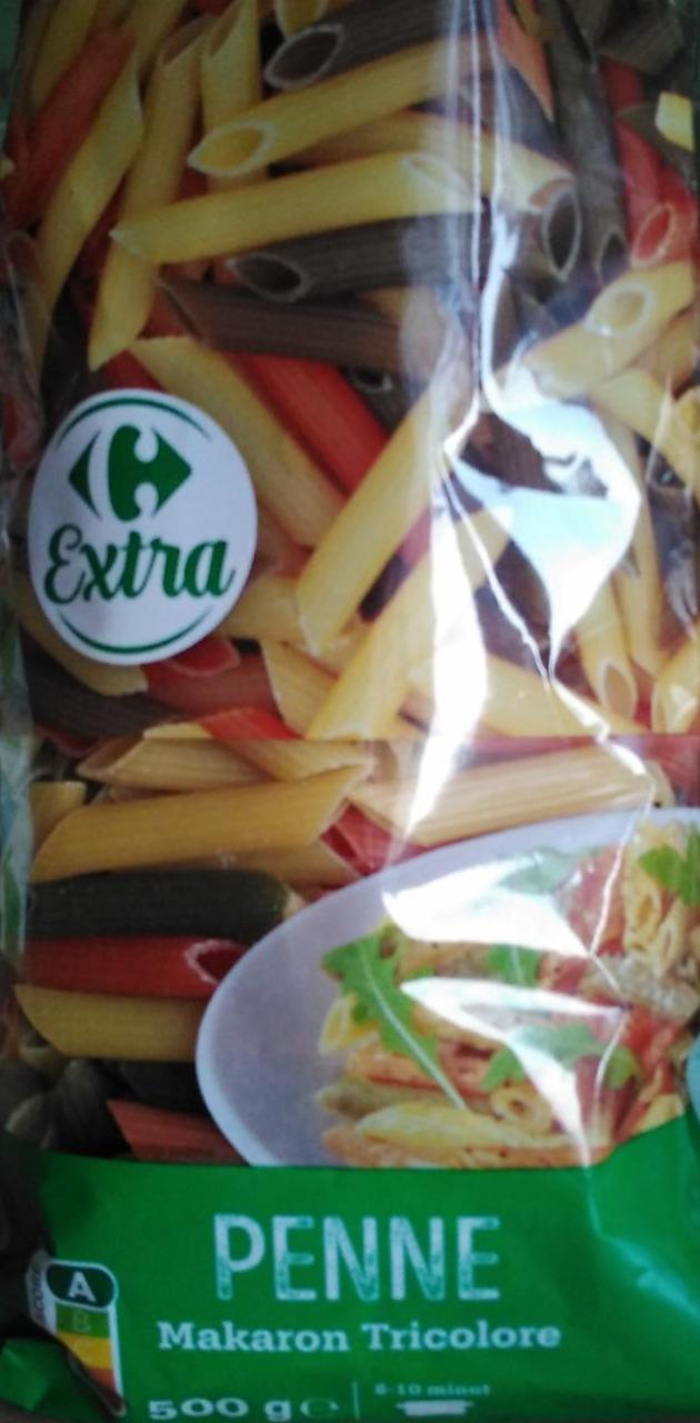 Zdjęcia - Carrefour Penne Makaron Tricolore