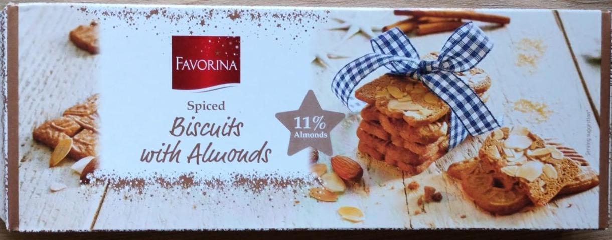 Zdjęcia - Spiced biscuits with almonds Favorina