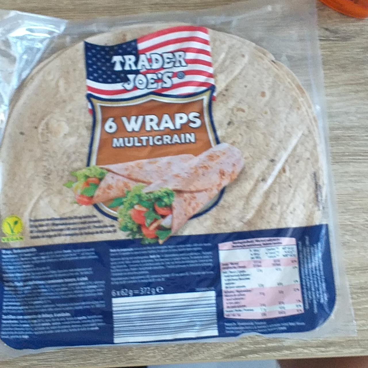 Zdjęcia - 6 Wraps Multigrain Trader Joe's