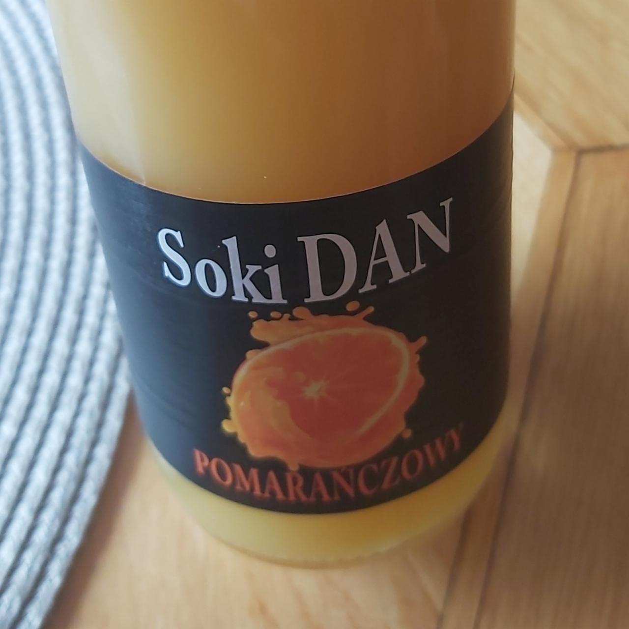 Zdjęcia - Soki Dan pomarańczowy