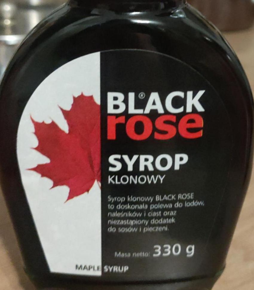 Zdjęcia - Syrop klonowy Black Rose