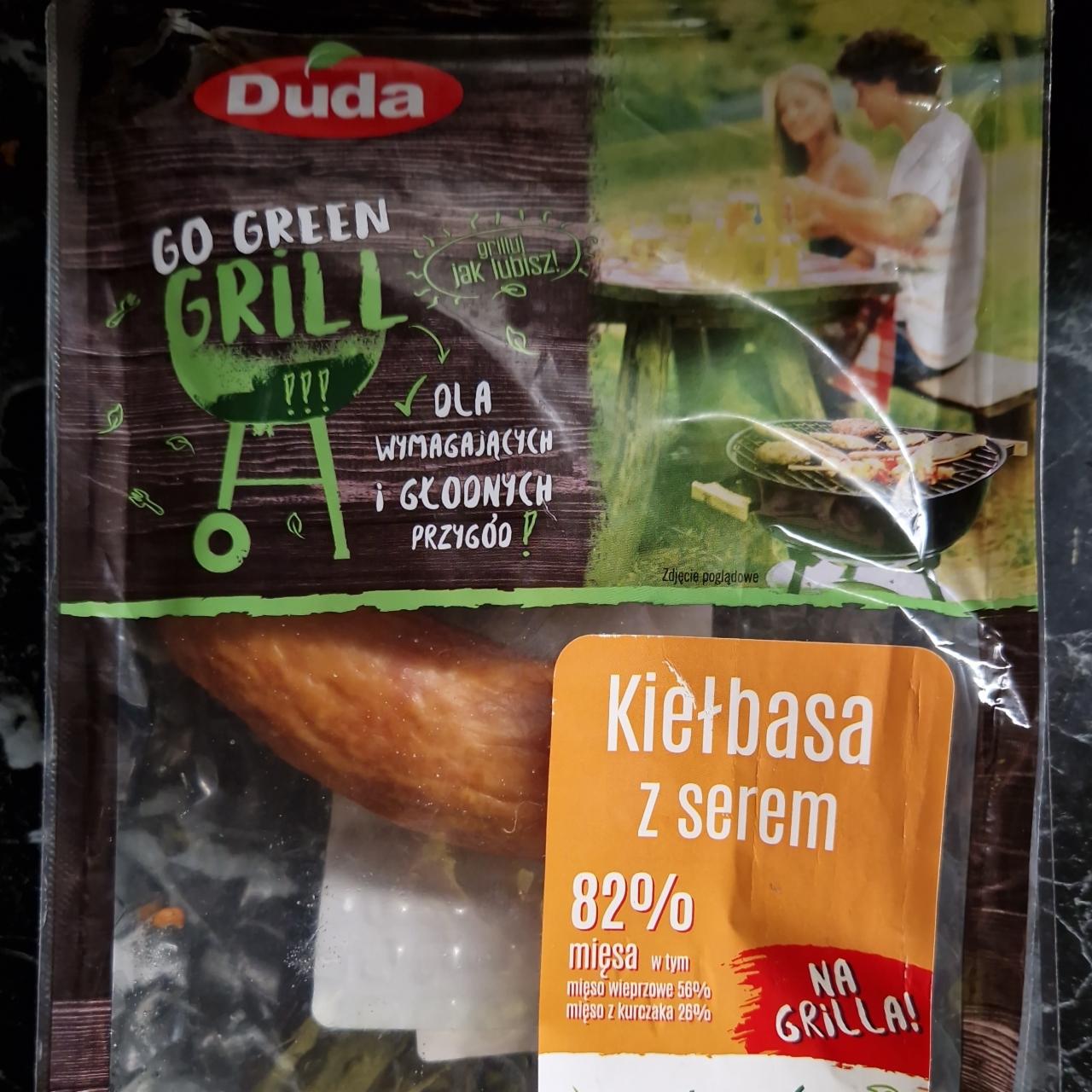 Zdjęcia - Kiełbaski z serem 82% Duda