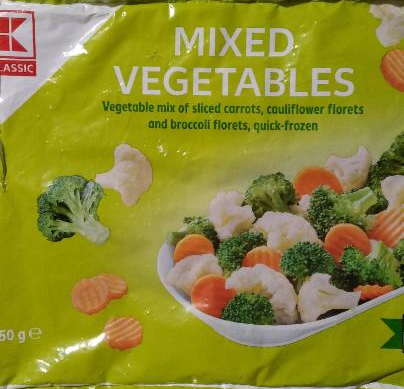 Zdjęcia - mixed vegetables K-classic