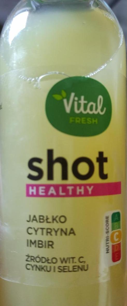 Zdjęcia - shot Healthy Vital Fresh jabłko cytryna Imbir